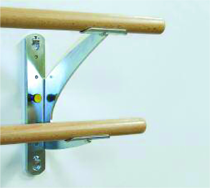 Wall Mounting Double Ballet Bar