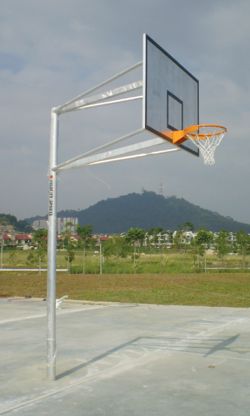 Single Post Basketball Hoop